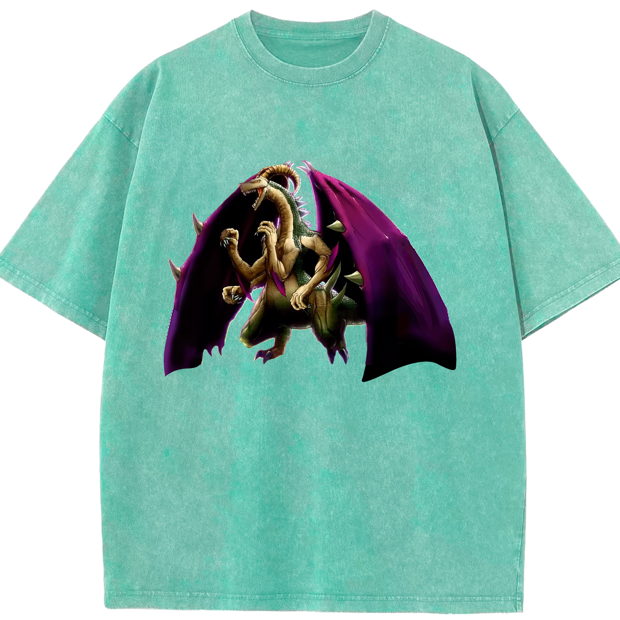 （画像用） 遊☆戯☆王 Yu-Gi-Oh! 綿100% ヴィンテージ風 半袖Tシャツ（フロントプリント）